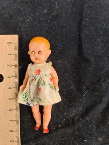 Puppe Puppenstube antik alt Kind Kleinkind Baby Schlafaugen - Bild 1 von 1