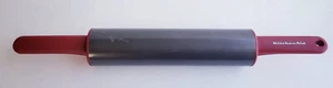 KitchenAid rolling pin red gray non-stick heavy-duty carbon steel biscuits rolls - Picture 1 of 6