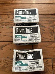 Lucky Line Products 75900 Key Ring 1 inch Giveaway Type Pk1000 QTY 3 Boxes S1 - Picture 1 of 4