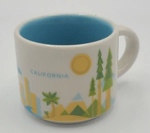 Starbucks 2oz CALIFORNIA You Are Here Mini Mug Espresso Cup 2015 - Picture 1 of 4