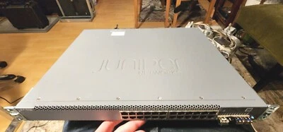 Juniper Networks EX3400 EX3400-24P 24-Port Gigabit PoE Switch with Power Cord - Image 1 of 4