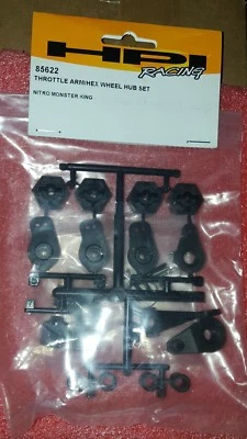 HPI Racing 85622 Nitro Monster King Throttle Arm Hex Wheel Hub Set - Image 1 of 3
