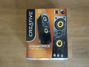 Sistema di altoparlanti nero Creative GigaWorks T40 Series II 2.0 - SUPER! NUOVO!! - Foto 1 di 9