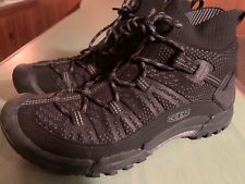 Mens Keen Black Axis Evo Mid Outdoor Hiking Boots Size 9