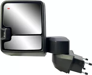 Driver Left Side Chrome Tow Mirror for 2019-2024 Chevrolet Silverado GMC Sierra - Picture 1 of 14