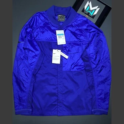 Chaqueta tejida Nike Sportswear Tech Pack CJ5157-590 púrpura para hombre mediana Foto 1 de 4