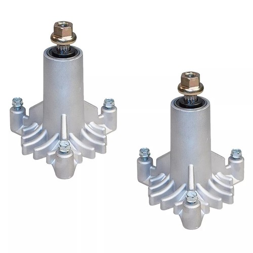 Van Der PÖL Confezione 2 Mandrini A Ponte E Puleggia Per Falciatrice Poulan Pro 42, Compatibili Con Modelli 130794, 153535 Parts Lookup - Foto 3