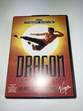 Sega Mega Drive Game Dragon The Bruce Lee Story Boxed with Manual Excellent Cond