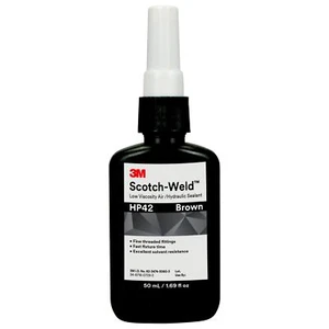 3M Scotch-Weld Low Viscosity Air/Hydraulic Sealant HP42, Brown, 50 (Case of 10) - Picture 1 of 1