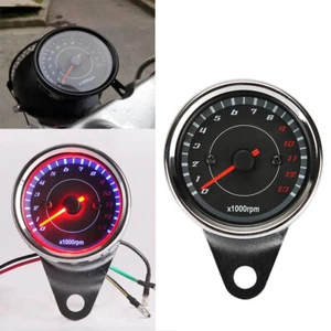 Black LED backlit Motorcycle Tachometer For Yamaha XJ FJ FJR 600 650 900 1100 - Picture 1 of 11