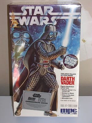 Vintage Star Wars Darth Vader MPC Commemorative Model Kit, MISB - Image 1 of 3