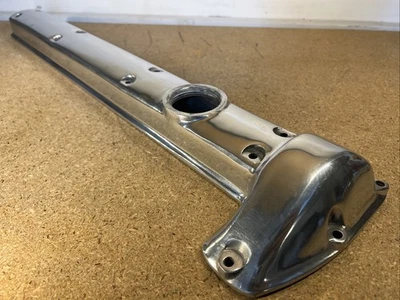 捷豹 E 型 XK120 XK140 XK150 铝 LH 侧凸轮盖 原始设备制造商 C7186 — 第 1/4 张图片