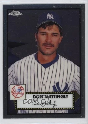 2021 Topps Chrome Platinum Anniversary Don Mattingly #696 - Image 1 of 2