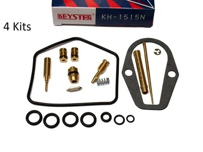 Kit de reparación de carburador Keyster, Honda CB500four K0-K2 hasta el año 76, 4 kits KH-1515N
