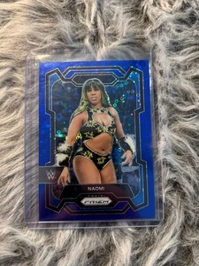 Naomi 2022 Panini Prizm WWE Blue Mojo /25 Bookend SSP - Bild 1 von 3