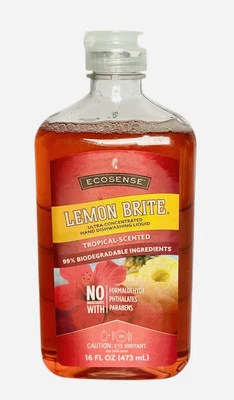 Melaleuca Ecosense Lemon Brite Concentrated Dishwashing Liquid 16 Oz. -NEW - Image 1 of 4