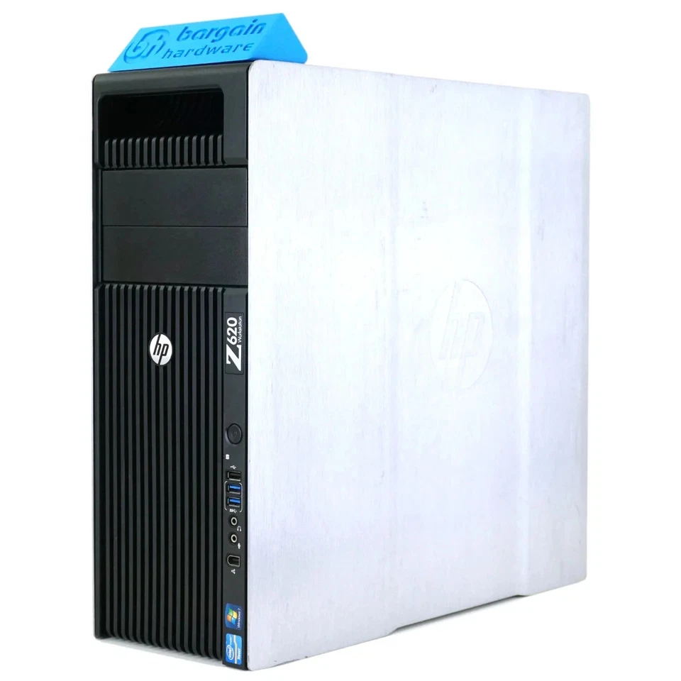 HP Z620 Xeon 2.90GHz / Eight Core Workstation NVidia 4GB Graphics 192GB SSD - Immagine 1 di 1