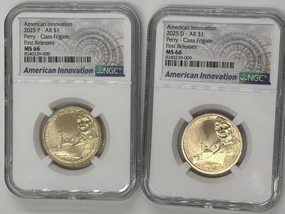 2025 P D Arkansas American Innovation NGC MS 66 Perry Class 🔥First Releases🔥 - Image 1 of 2