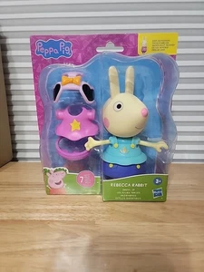 Peppa Pig ~ Dress Up Rebecca Hase große Figur plus Kleidung neu im Paket - Bild 1 von 2