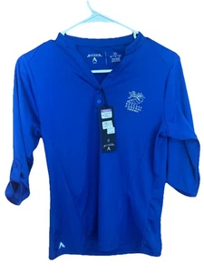 Camisa Para Mujer Antigua Accolade Azul Real Reserva Conchal Costa Rica XS $65 Precio de venta sugerido por el fabricante - Imagen 1 de 5