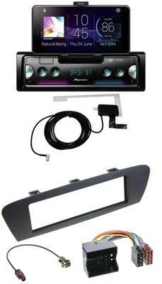 Pioneer DAB Bluetooth MP3 USB Autoradio für Renault Scenic (ab 12) - braun - Bild 1 von 4