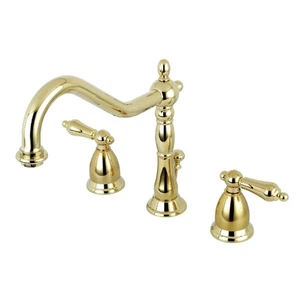 KS1992AL 8 pollici Rubinetto bagno diffuso, ottone lucido - Foto 1 di 3