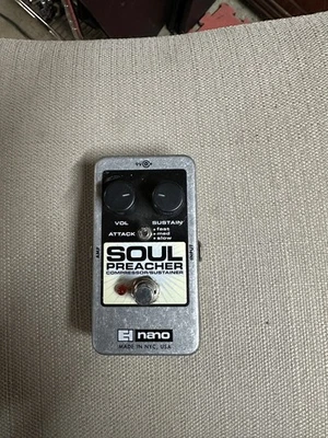 Electro-Harmonix Soul Preacher Compressor Guitar Effect Pedal FREE SHIPPPING - Image 1 of 2