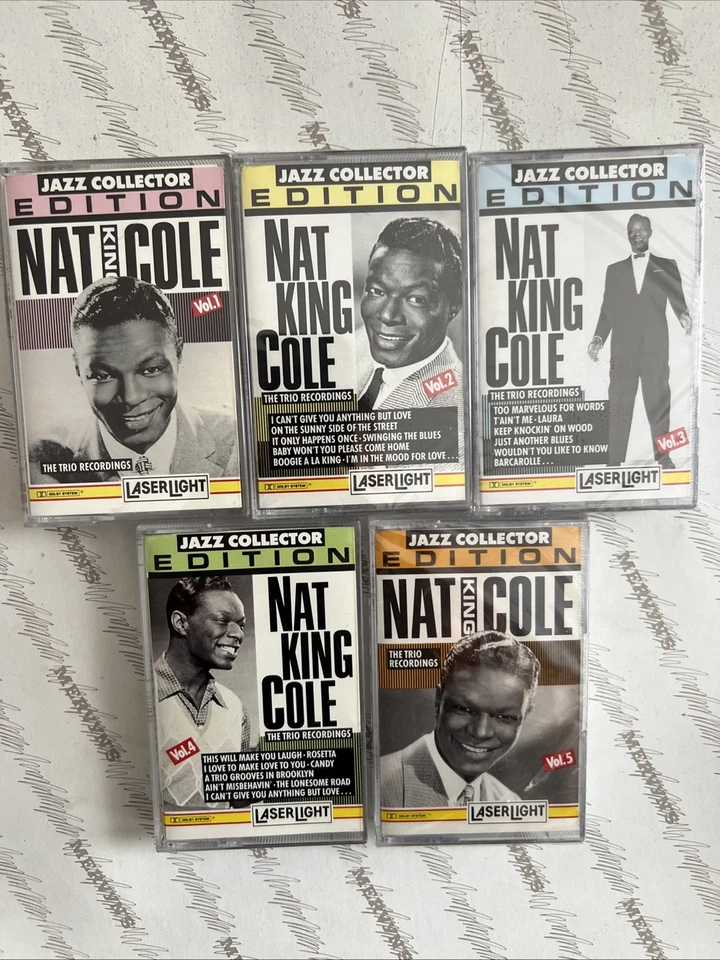 The Jazz Collector Edition: Nat King Cole - Cassette Complete Set -2,3,5 Sealed - Image 1 of 4