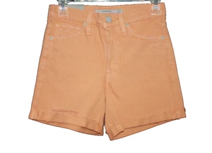 HUDSON Devon High Rise Orange Boyfriend Jean Short Size 23 NEW 26x5(Actual) NWT - Picture 1 of 2