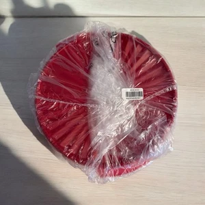 Tupperware Servier 17 Tassen Suppe Plätzchen Mixen groß 880D roter Deckel rote Schüssel NEU - Bild 1 von 8