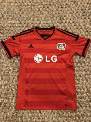 Bayer 04 Leverkusen Home football  2014 Adidas Soccer Jersey Red Bundes Liga - Image 1 of 4