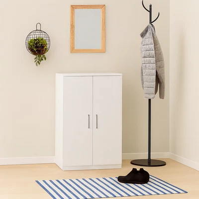 ARMADIO/SCARPIERA CM 55X36 H. 108 BIANCO OPACO - Immagine 1 di 3