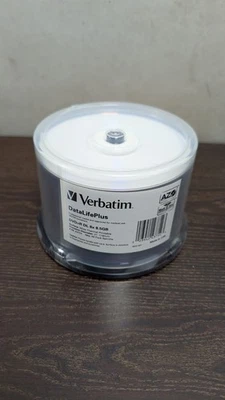 Verbatim DVD+R DL 8x  43754 White, Wide Thermal Printable - Bedruckbar  - Bild 1 von 3