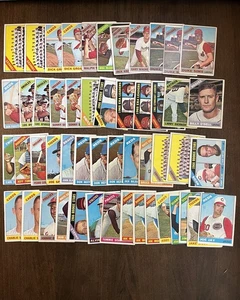 1966 Topps Baseball Lot 51 With Dupes Avg VG Some Better Some Worse - Picture 1 of 1