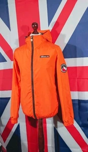 Ellesse Lightweight Hooded Jacket - L/XL - Orange - Mod Casuals Terraces - Picture 1 of 10