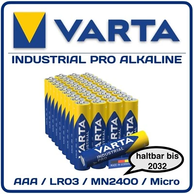 VARTA Power Batterien AAA Micro 1270mAh ++NEU aus 2025++ Haltbar bis 2032
