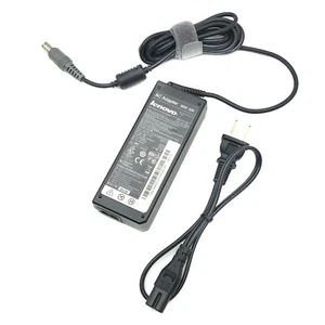 Original Lenovo AC Power Adapter 90W for Laptop X60 X61 X200 X201 X301 w/PC OEM - Picture 1 of 6