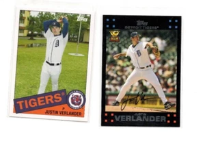 (LOT OF 2) 2007 Topps - #160 Justin Verlander Rookie Cup & 2008 TOPPS TCH #32 - Picture 1 of 1