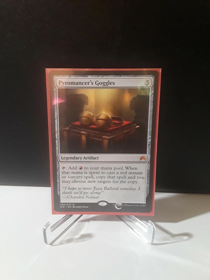 MTG - Magic Origins - Pyromancer's Goggles - NEAR MINT - RARE - FREE SHIPPING - Image 1 of 1