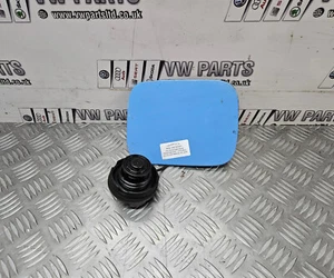 VW CADDY MAXI MK3 FUEL FLAP AND CAP BLUE LH5R 2004-2014 - Picture 1 of 7