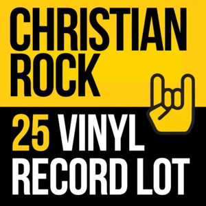 25 Christian Rock/Alt/Metal Vinyl Record LP Lot *(FREE SHIPPING) STRYPER REZ DA - Picture 1 of 6