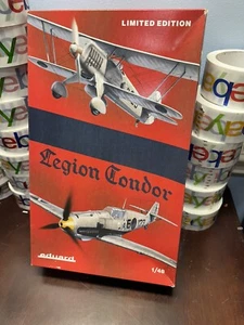 Rare Eduard 1/48 Condor Legion, Dual Combo Bf 109 E1 or E3 and HE51 - Picture 1 of 6