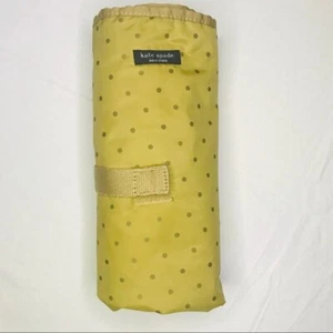 NWOT kate spade New York Nylon Baby Changing Mat Gold - Picture 1 of 6