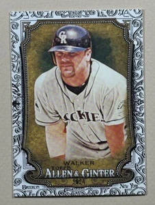 Larry Walker - 2024 Topps Allen & Ginter #326 - Foil Filagree - Rockies - Picture 1 of 2