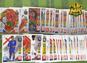 Topps Match Attax 101 Nations League 2022 # All 214 Base Cards to Choose From