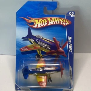 Hot Wheels HW Racing '10 05/10 Mad Propz 153/240 Blue/Red/Yellow - Picture 1 of 18