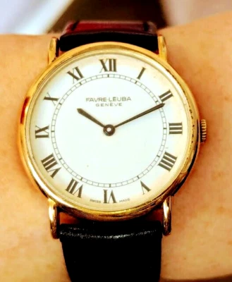 Gents 1960s Swiss GP  Favre Leuba 17 Jewels cal 272 Watch Serviced - Image 1 of 4