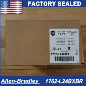 New Factory Sealed AB 1762-L24BXBR /C MicroLogix 1200 24 Point Controller - Picture 1 of 9