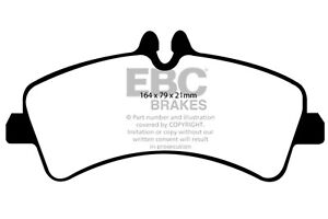 EBC Brakes DP61929 6000 Series Greenstuff Truck/SUV Brakes Disc Pads
