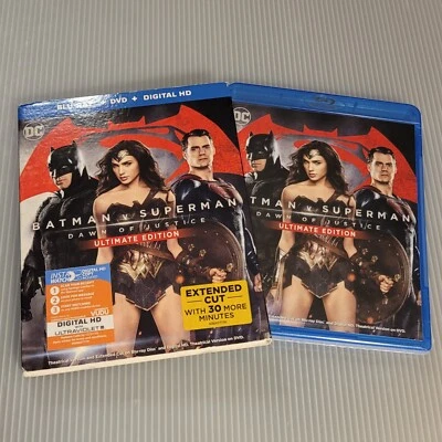 Batman v Superman: Dawn of Justice (Blu-ray/DVD Ultimate Editi) New w/ Slipcover - Image 1 of 3